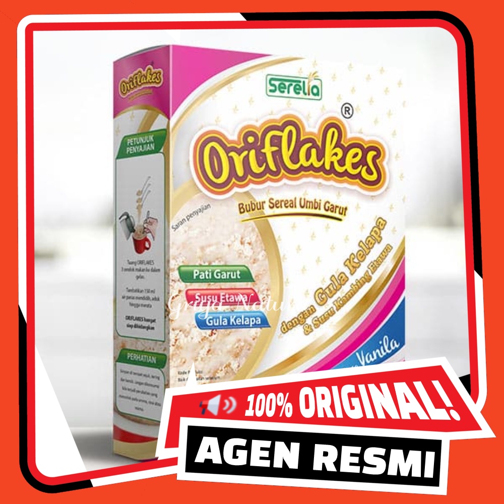 

Oriflakes Asam Lambung Sereal Umbi Garut Ettawa 900 gram PROMO COD GRATIS ONGKIR