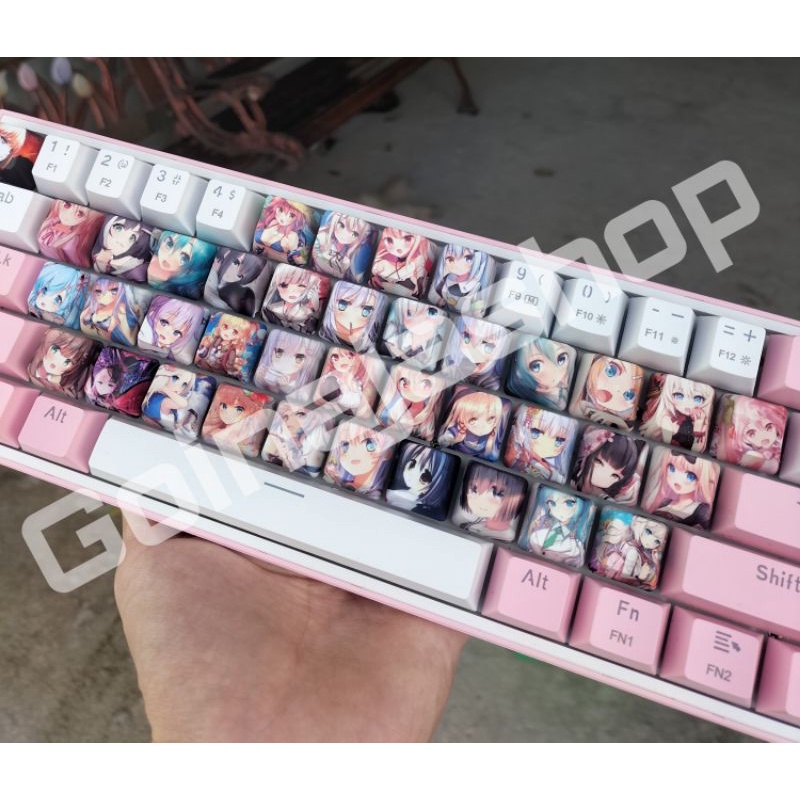 Keycaps Anime Custom (Oem)No ahegao