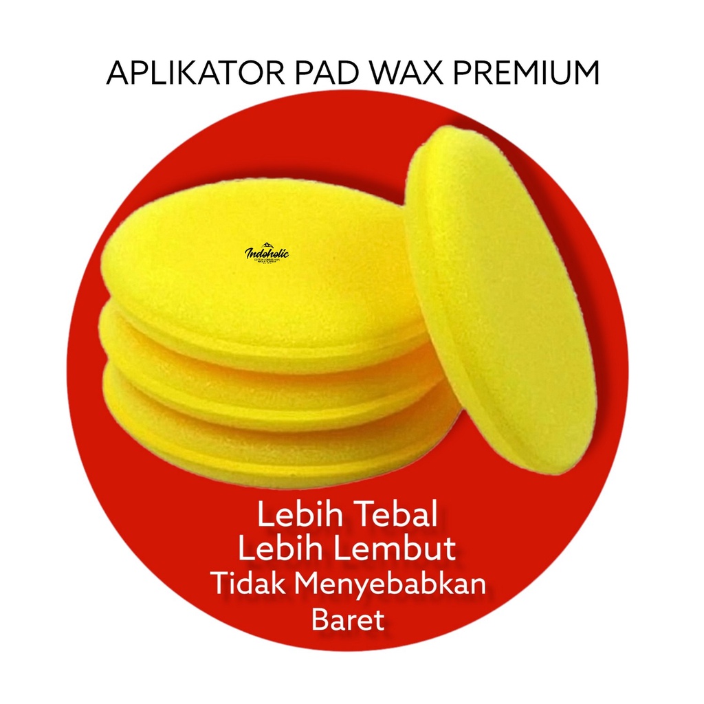 Applicator Pad / Busa Poles / Sponge / Sponge Applicator / Busa Wax Polish Compound