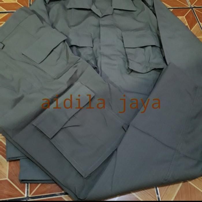 Seragam Baju Seragam Pdl Hijau Brimob Seragam Satpol Pp Polsus