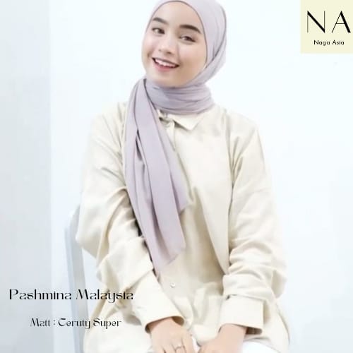 Pashmina Malaysia Pashmina Instan Ceruty Super trendy anak muda zaman sekarang anak muda muslim gaul