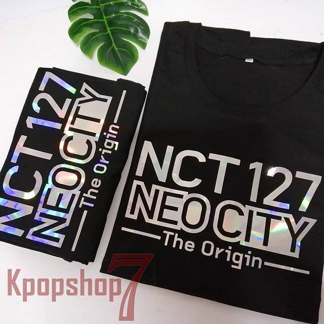 Kaos nct baju nct tshirt nct neo city hologram