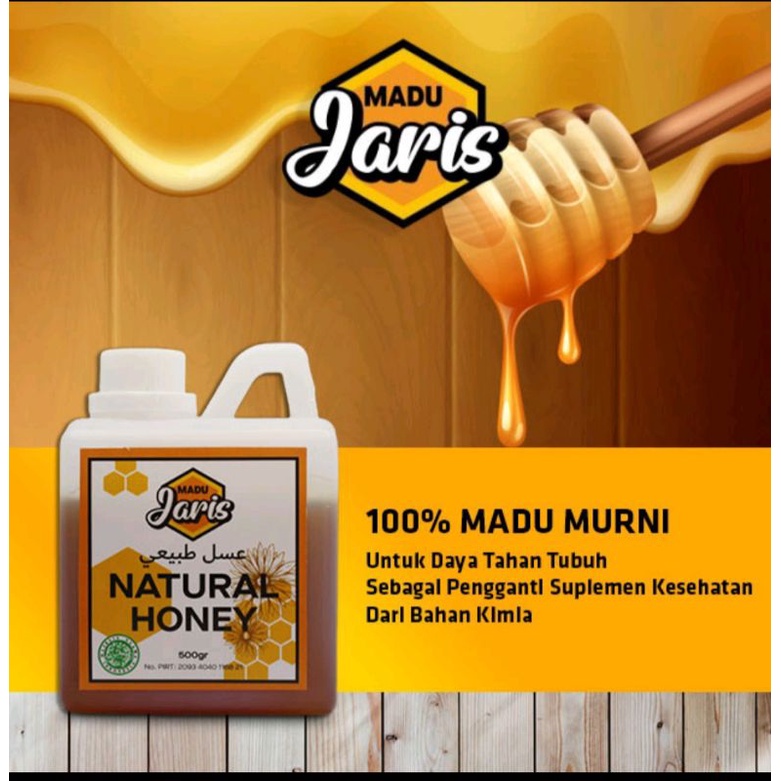 

MADU JARIS (MADU MURNI 500GR)