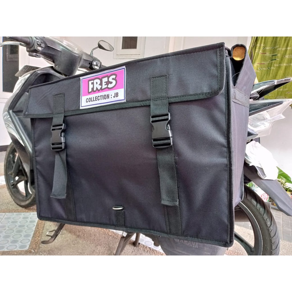 TAS KURIR / TAS OBROK / TAS POS MOTOR / TAS SALES MERK FRES FRESH