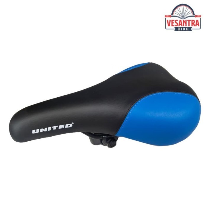 United SD37008 Sadel Sepeda Lipat MTB Black Blue