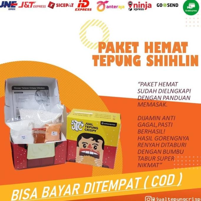 

Paket Komplit Tepung Taiwan Crispy Chicken (Paket HEMAT)