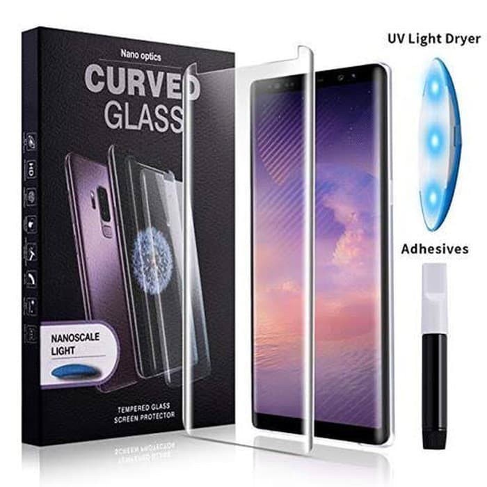 SAMSUNG NOTE 10 NOTE 10+ NOTE 8 NOTE 9 NOTE 10 PLUS TEMPERED GLASS UV FULL COVER BENING CLEAR TEMPRED ULTRAVIOLET SAMSUNG NOTE 8 SAMSUNG NOTE 9 SAMSUNG NOTE 10 +