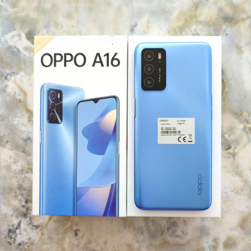 Oppo A16 4/64 ram 4 internal 64 Gb seken mulus
