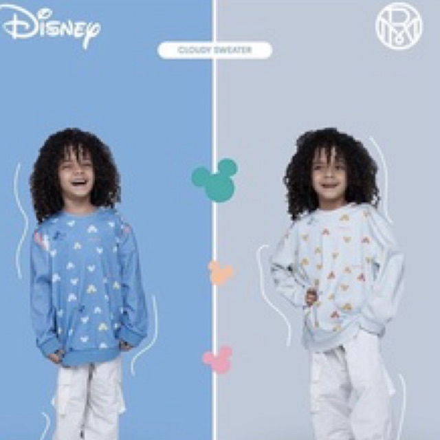 Sale New Ria Miranda Luna Kids Cloudy Sweater Ria Mkranda x Disney