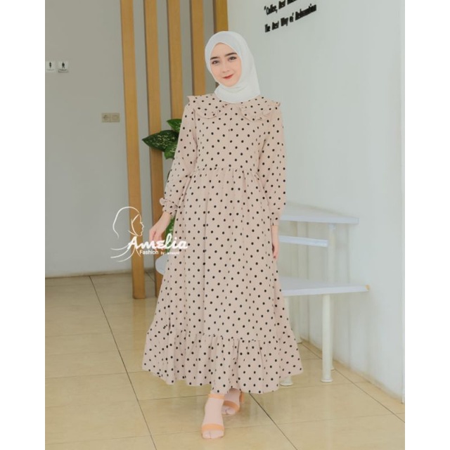 *MIDI DRESS POLKA*  original by AMELIA fashion