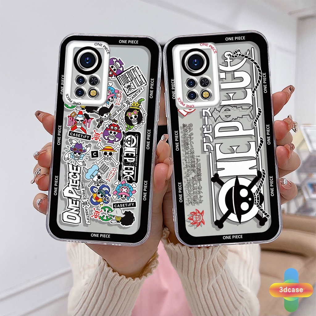 Casing Soft TPU Case Infinix Hot 10 11 Play 10 10t 10s NFC 10i 9 Pro 10 Lite 11 Plus Hot 9 Play 11 11S NFC Infinix Smart 6 5 4 4C 5 Pro Tencno Spark 5 PRO A15 A16 A9 A5 A7 A5S Y12 Y20 Y15S Y21S A12 Cartoon One Piece Transparent Case