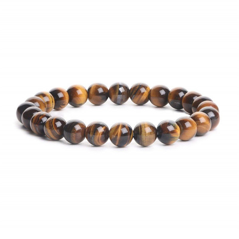 Gelang Natural Tiger Eye Chakra Reiki Energy Healing Yoga GEM-101