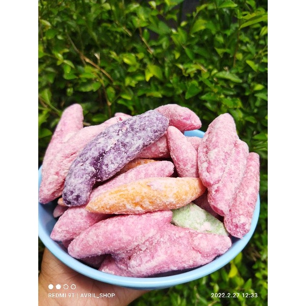 

getas manis/getas warna 200gr/getas lonjong/widaran warna
