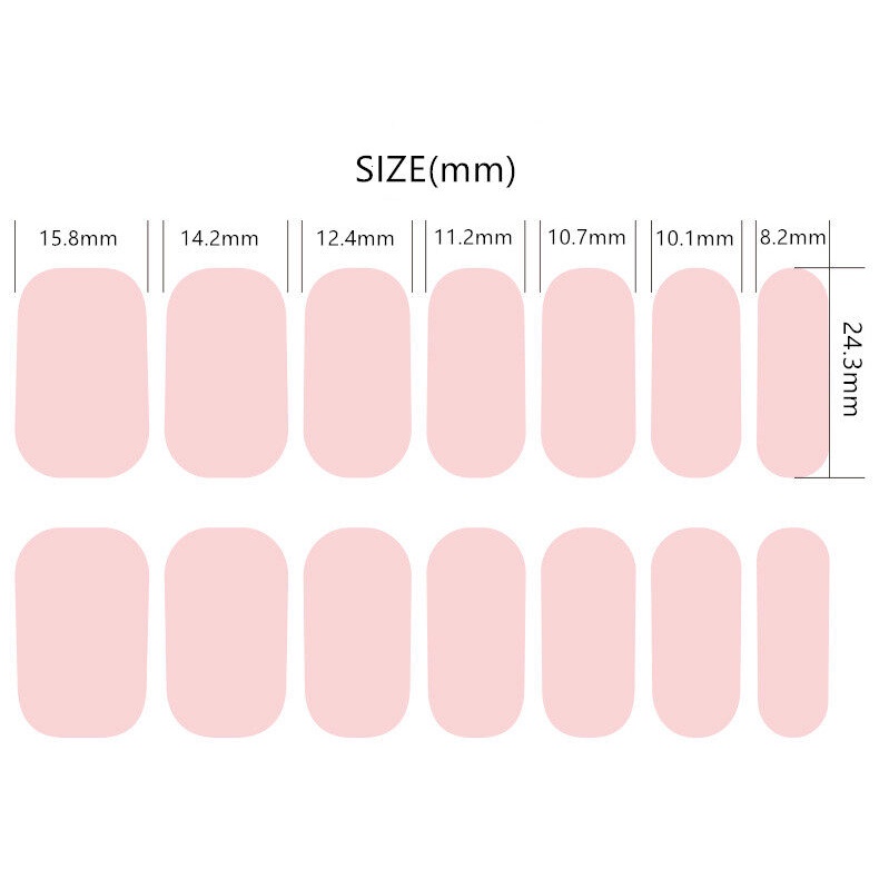 ZX 14Pcs/Set Stiker Kuku 3d Desain Bermotif High End Berlian Mutiara Permata Warna-Warni Untuk Tempel Tahan Air Tahan Lama Menicure Stickers Korea Self Adhesive Fashion Sticker kuku Full Aksesoris Dapat Kupas Mudah Digunakan Dan Dilepas Anti Air Nail Art