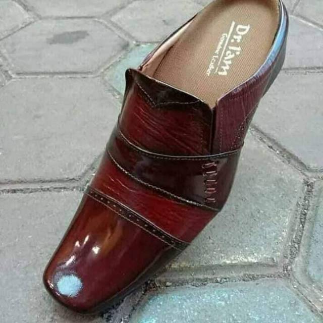 Sepatu Bustong Pria Kulit Asli.Home Industri Cibaduyut. Termurah dan Terbaik