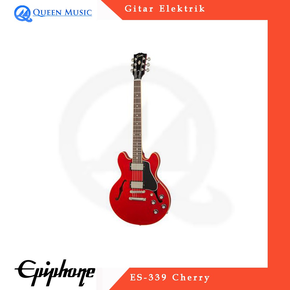 Epiphone ES-339 Semi-hollowbody - Cherry