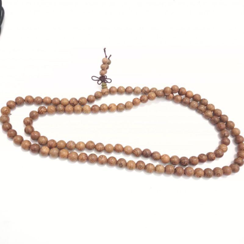 tasbih japamala Buddha kayu 108