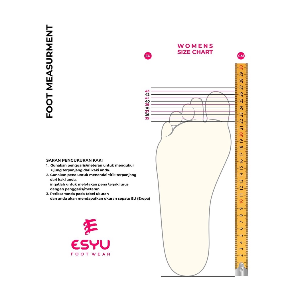 ESYU - Aruna Series- Sepatu Wedges