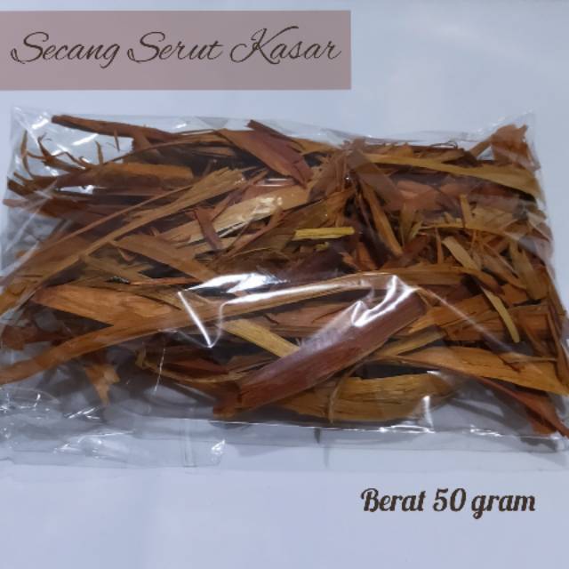 

Kayu Secang Serut Kasar 50 gram