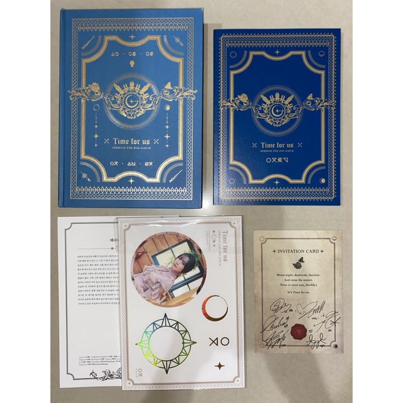 GFRIEND TIME FOR US LIMITED EDITION TFU LE ALBUM ONLY + YUJU PAPER MOBILE — sowon yerin eunha sinb