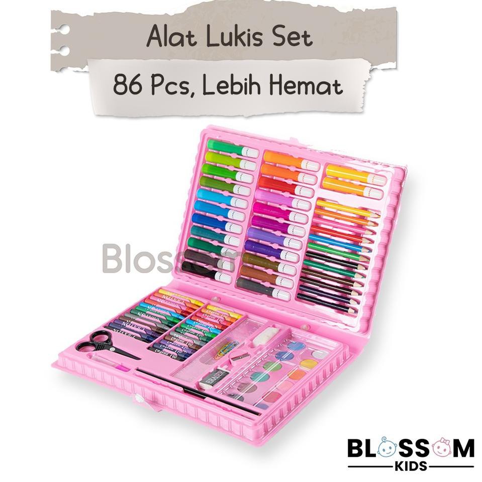 

L4gi dizcon Crayon Anak Set Koper 86Pcs In 1 Cocok untuk Kado Blossom Store4n3ek4hcZ1