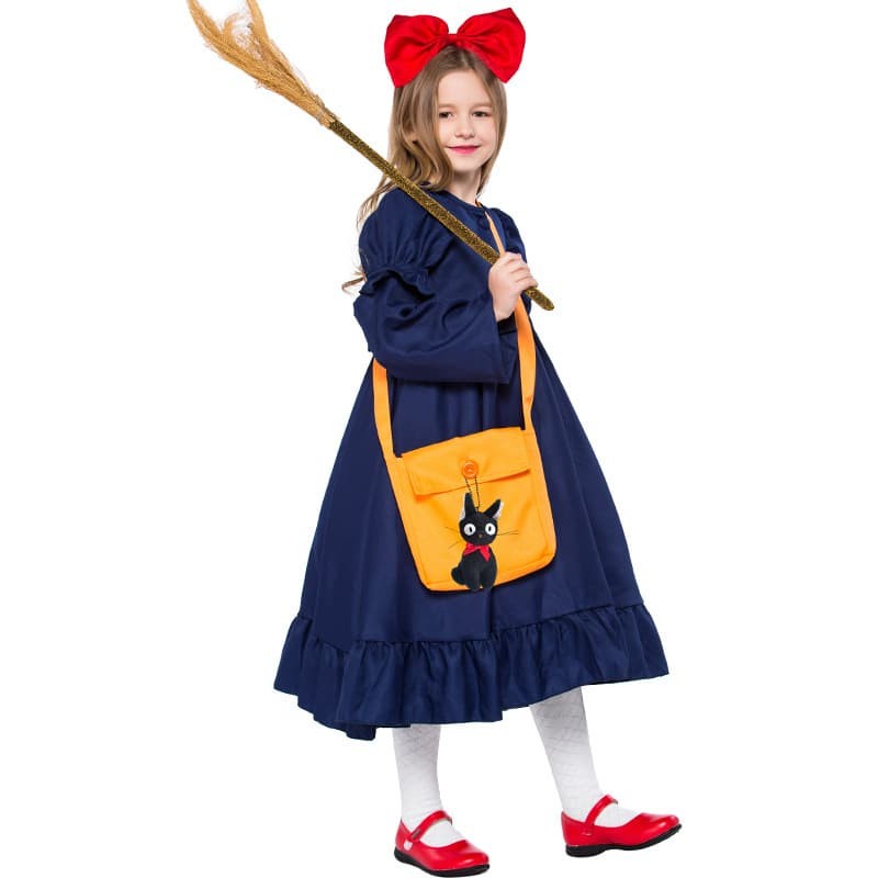 KIKI DELIVERY SERVICE WITCH costume cosplay haloween kostum anak