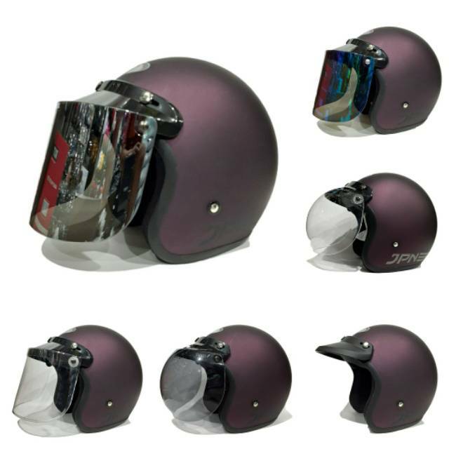 Helm JPN arc retro Violet Dof