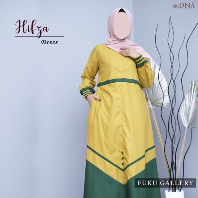 HIFZA DRESS FUKU GALERY By ORI DNA / DRESS TOYOBO/ GAMIS TOYOBO