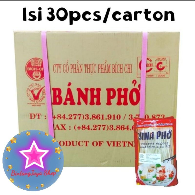 

Vina Pho Rice Noodle Vietnam / Kwetiaw Mie Beras Kwetiaw/ Beras Vietnam