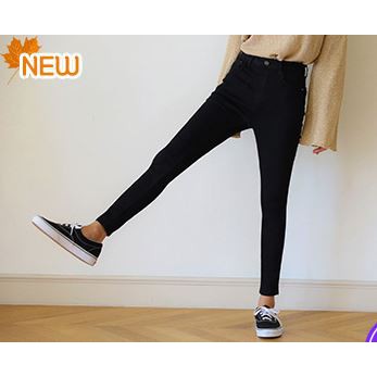 JEANS HIGH WAIST PANT Panjang Wanita Skinny Slim 27-38