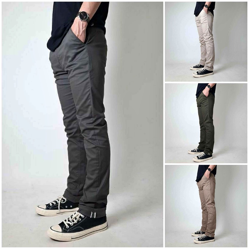 Celana Chino Panjang Pria Big Size Jumbo  Original Distro Premium