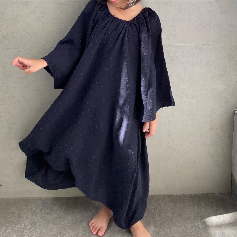 NABO - Kamila Abaya Kids  (BAJU LEBARAN ANAK)