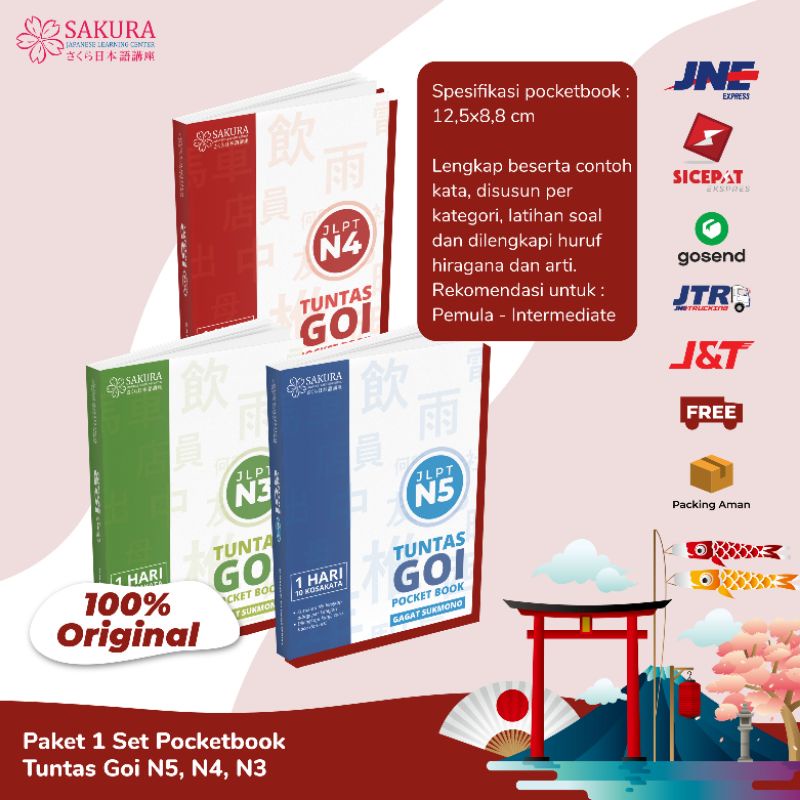[PROMO] TUNTAS GOI N5, N4,N3