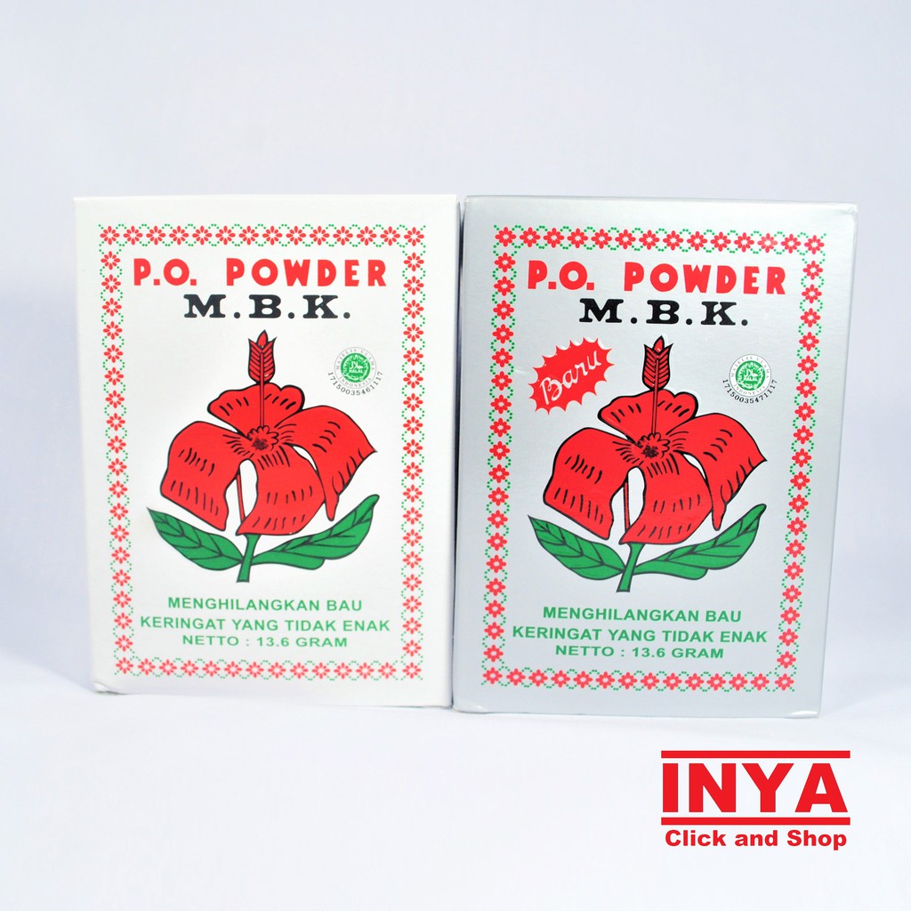 MBK P.O. POWDER ASLI 13.6x12 Bungkus BOX - Bedak