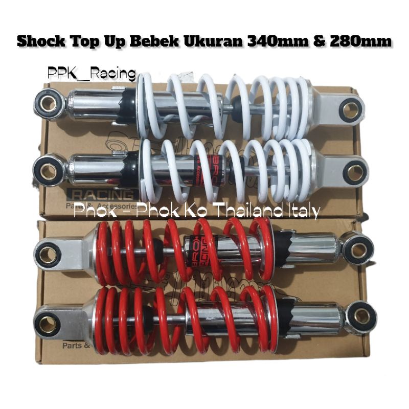 Shock Bebek Top Up Suprax Kharisma Jupiter Vega r Fizr Ukuran 280mm 340mm