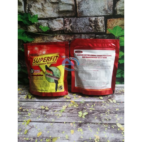 PAKAN TERNAK BREEDING BURUNG PUR SUPERFIT RED HIGH PROTEIN MURAI