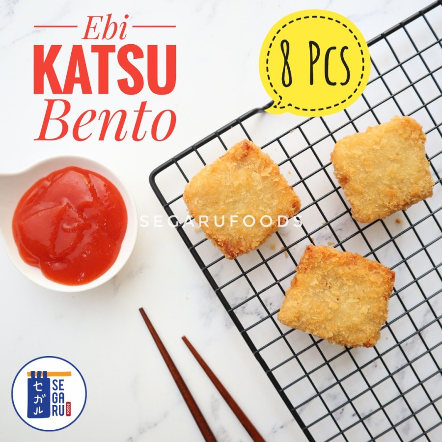 Ebi Katsu Bento Frozen Food Homemade Halal