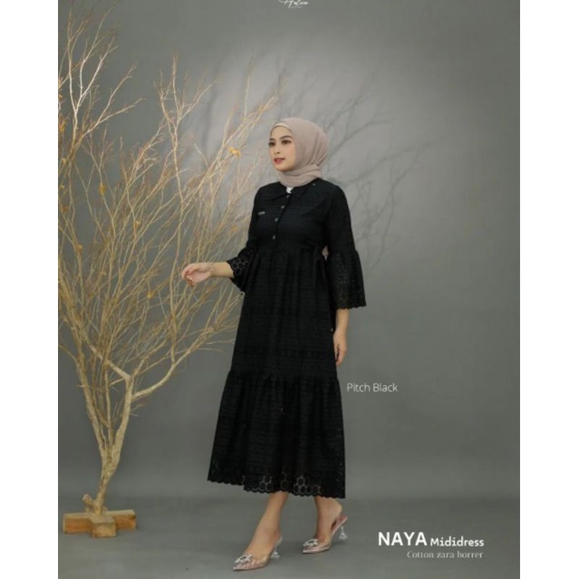 NAYA MIDI DRESS BY HALWA APPAREL