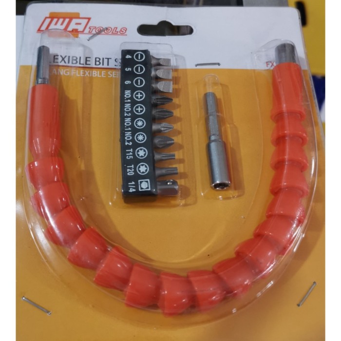 Sambungan EkstensiON Kepala Bor Fleksibel MATA OBENG bor bit SET