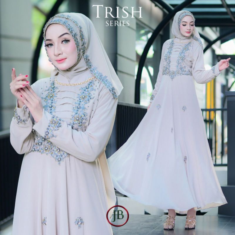 FASHION MUSLIM // TRISH SERIES DRESS //KODE JB