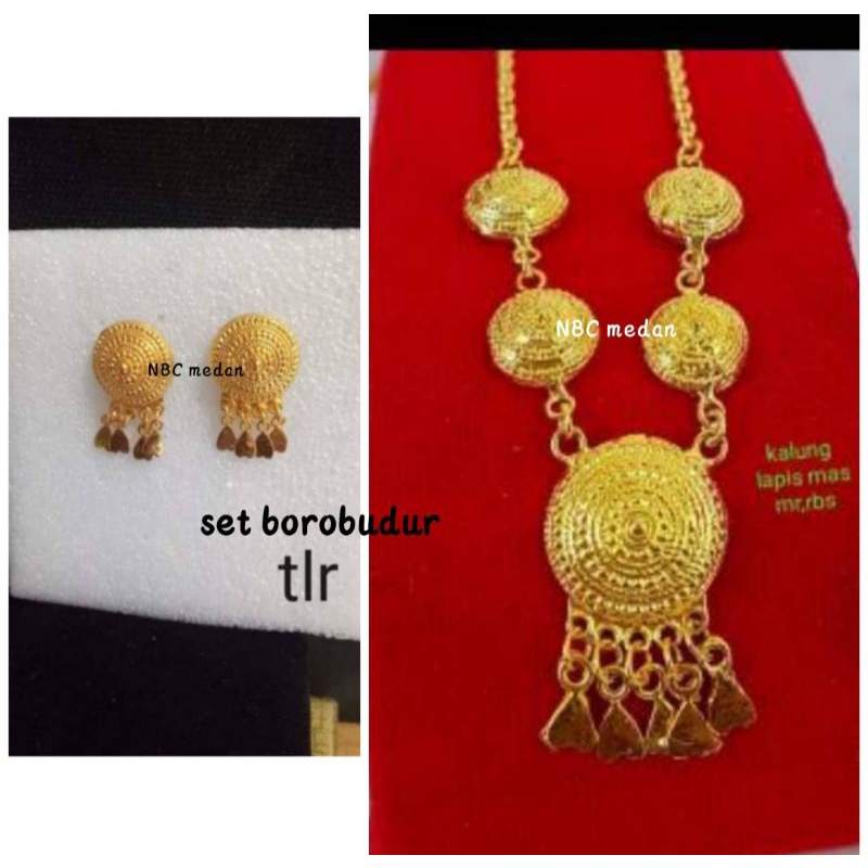 Kalung , anting borobudur, bisa disepuh ulang, awet