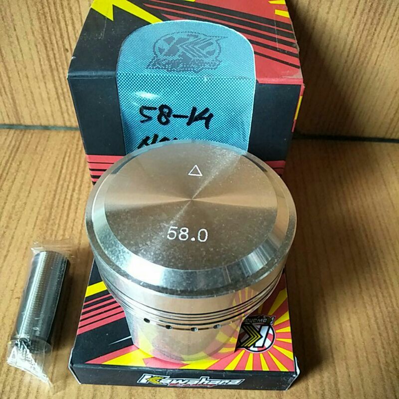 seher/piston kit kawahara uk 58,59 pin 14 klx150,vixion,jup mx,n max,crf150,vario150,vespa matic,pcx-2