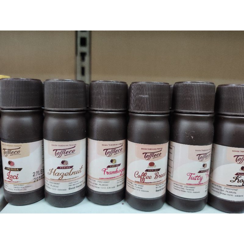 

Toffieco Flavours / Perisa 25g