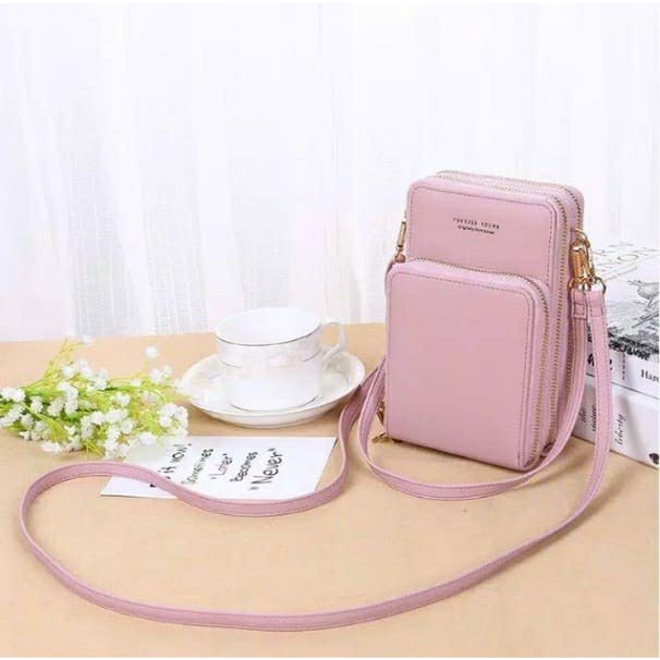 CIDOT_ID Dompet HP Wanita Model Pouch ORIGINAL FOREVER YOUNG Import - CI168