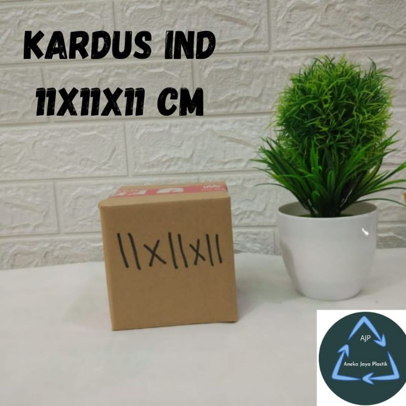 Jual Kardus Die Cutkardus Boxkardus Packingind 11x11x11 Cm Indonesiashopee Indonesia 2675