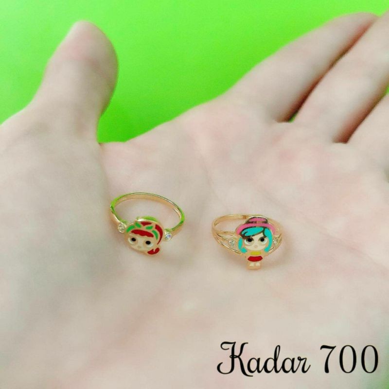 Cincin anak LOL kadar 700