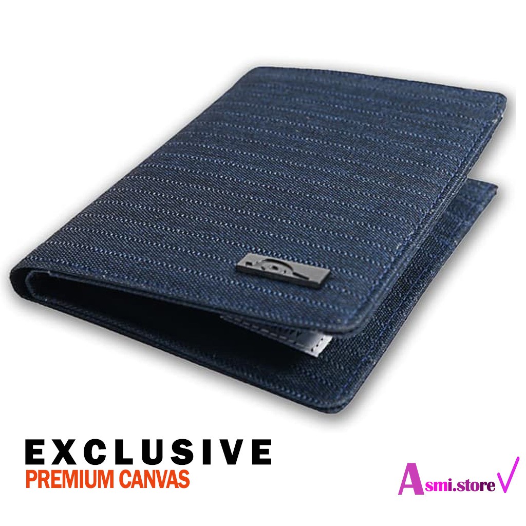 Dompet Cowok Simple Distro Promo COD Fashion Pria Murah Dompet Pria 3/4 Berdiri Bahan Kulit C3O4