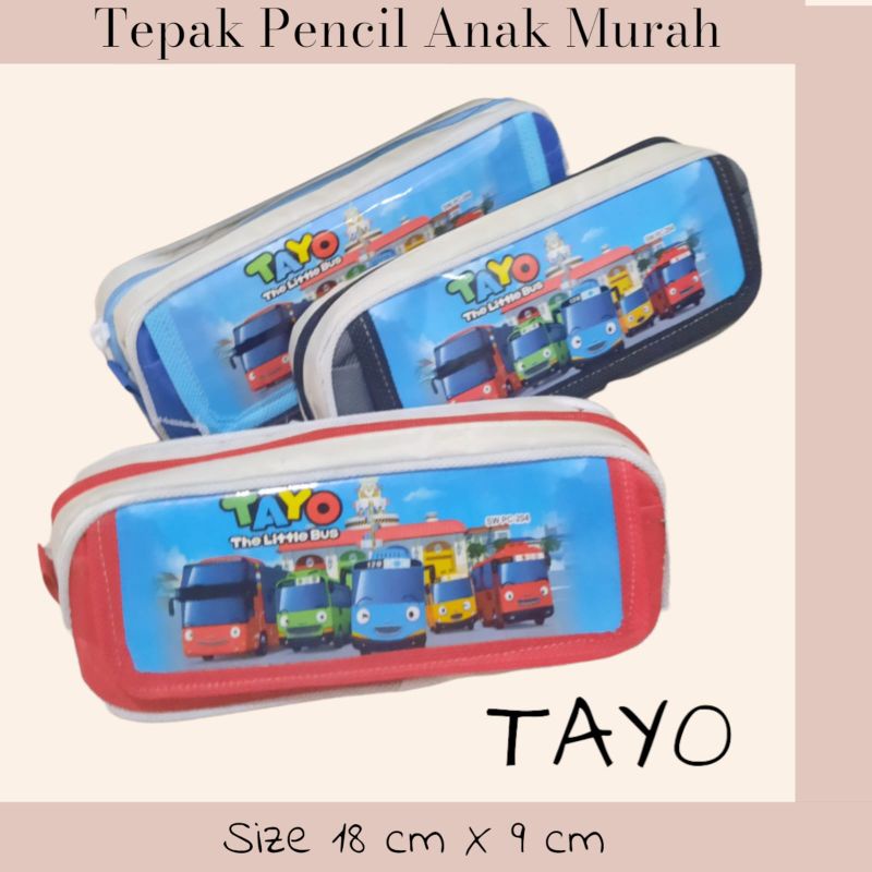 TEMPAT PENCIL MOTIF KARAKTER LUCU/PENCIL CASE/