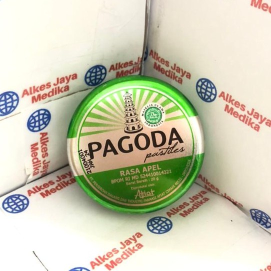 

Pagoda Pastiles Rasa Apel 20gr - Permen Pelega Tenggorokan