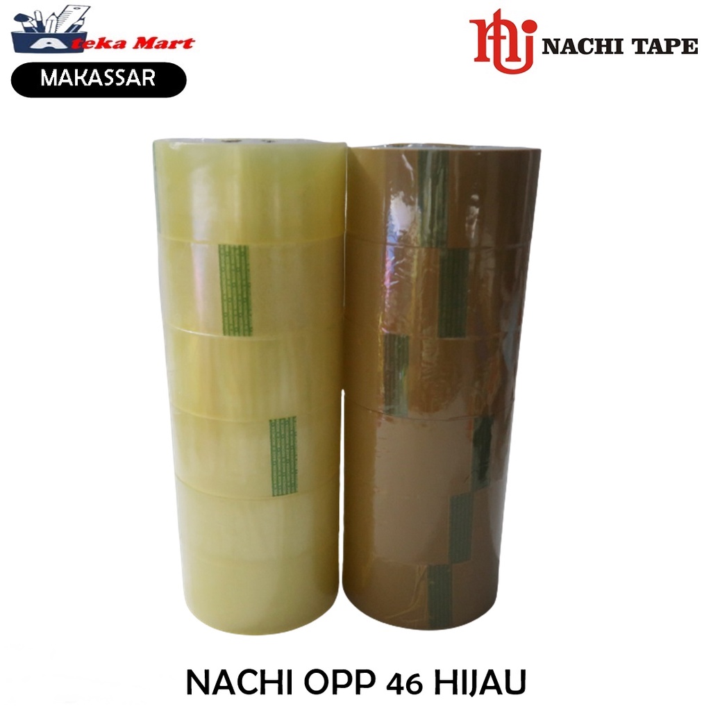

[SLOP/6 ROLL] NACHI OPP 46 HIJAU ISOLASI DUS